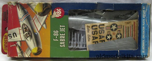 Lindberg 1/48 North American F-86 Sabre Jet, R505-98 plastic model kit